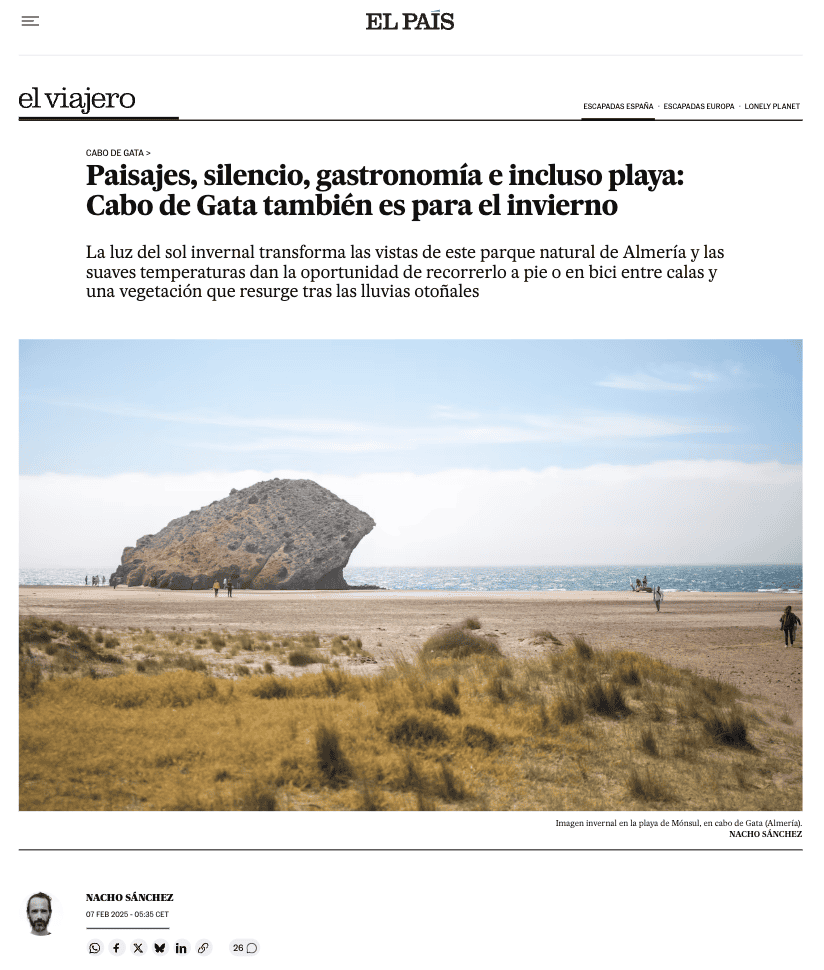 El viajero en El País